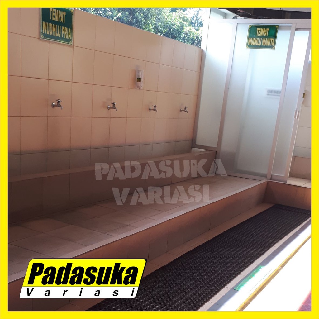 Keset Wudhu Masjid Mesjid Anti Slip 150x50cm Keset Karet Anti Slip Kamar Mandi Karpet Keset Kaki Panjang Keset Depan Pintu Rumah