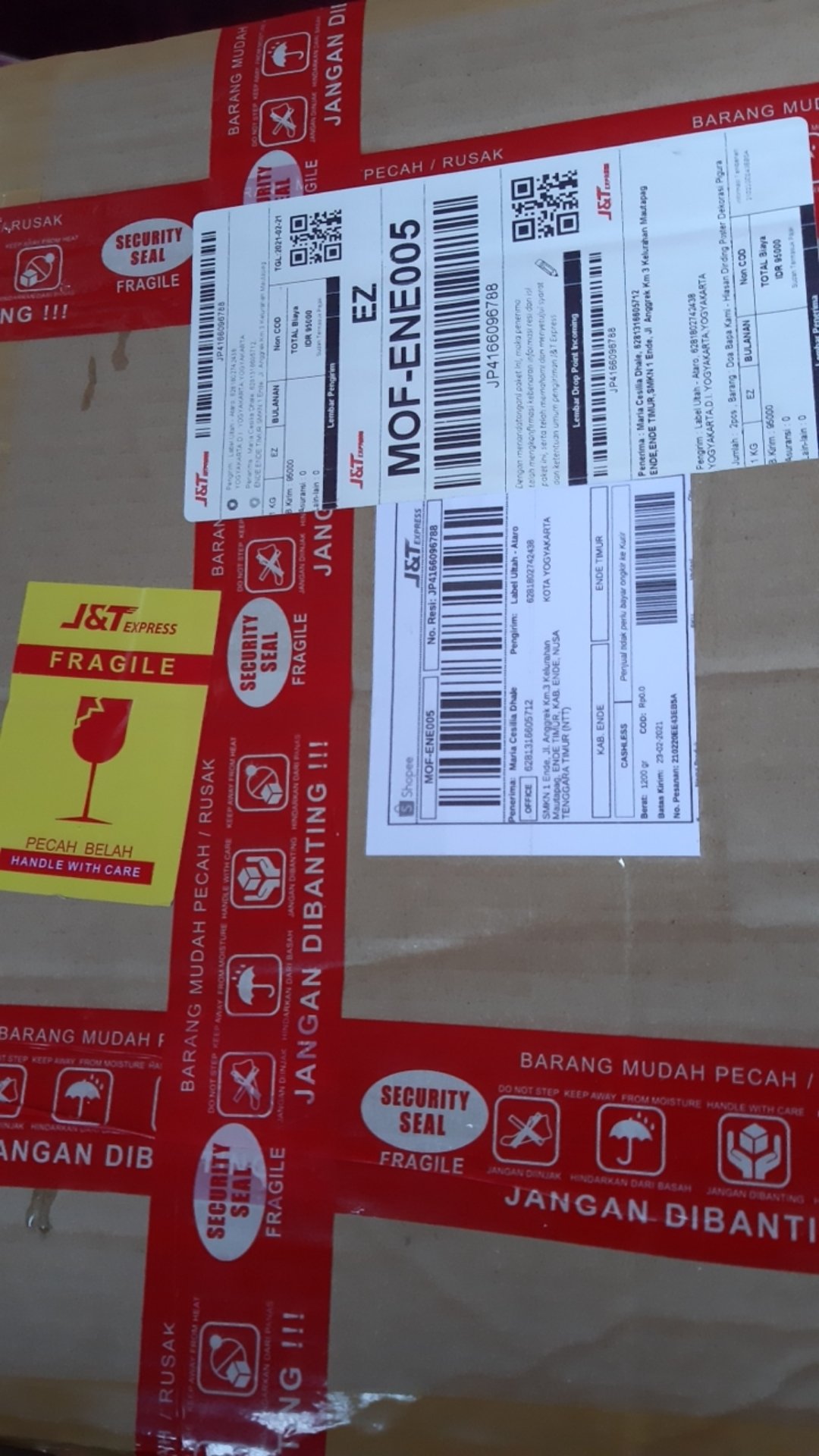 Doa Bapa Kami - Hiasan Dinding Poster Dekorasi Pigura Kristen