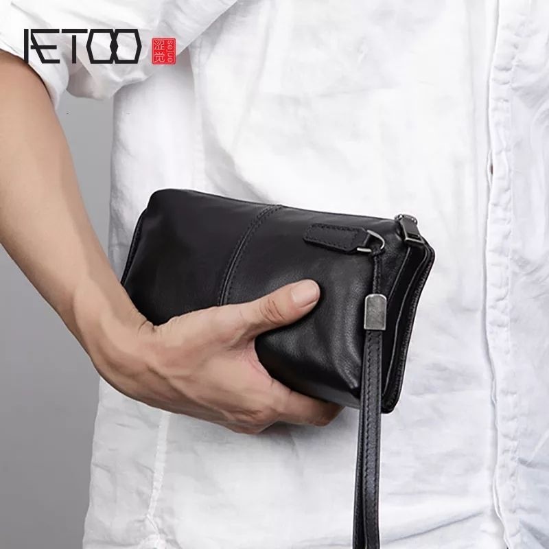 Handbag Tas Tangan Pria Wanita Kulit SSCO Clutch