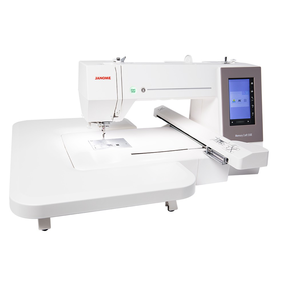 mesin bordir komputer janome mc550e - portable