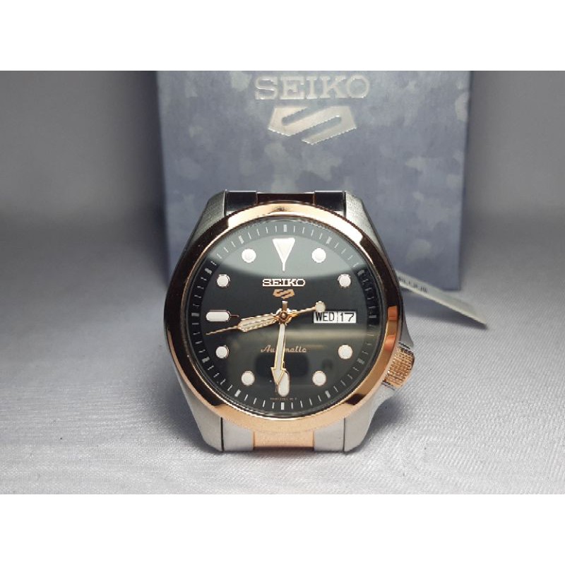 Seiko SRPE58K1 Automatic Watch dual tone