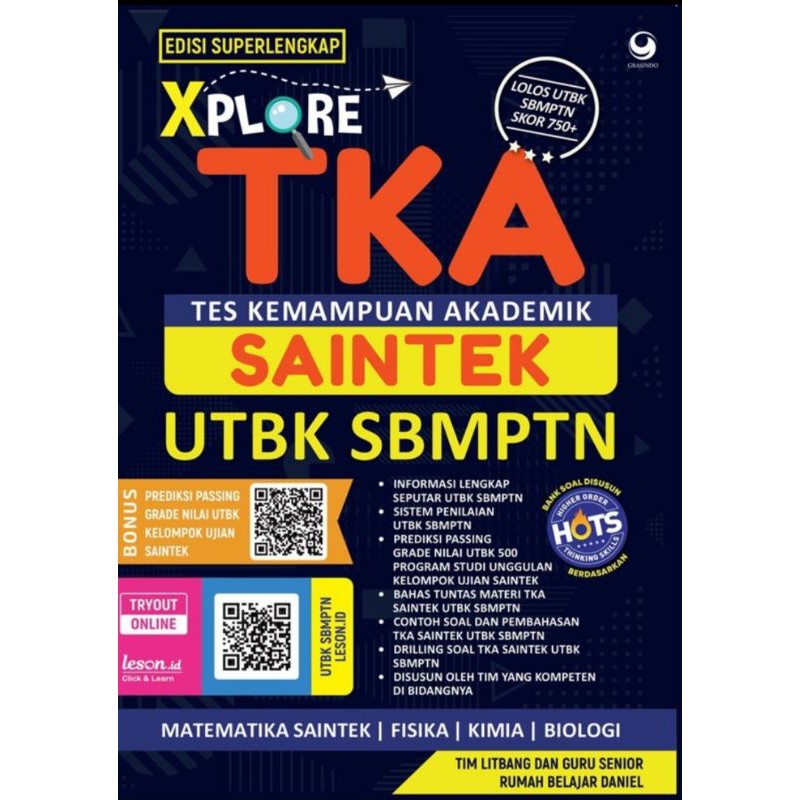 Xplore Tka Saintek Utbk Sbmptn