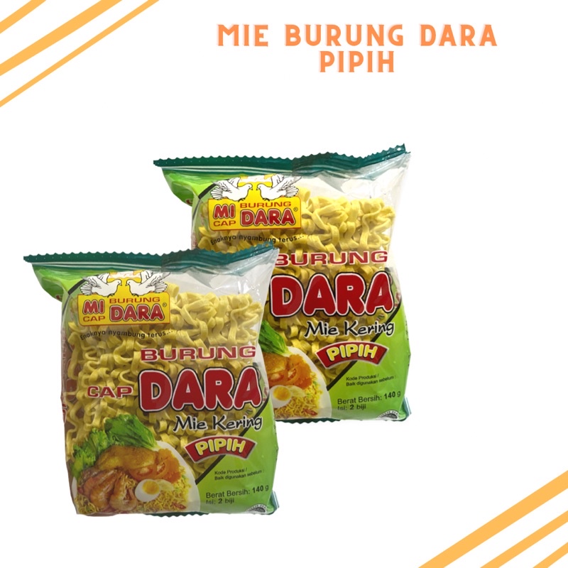 

mie burung dara pipih