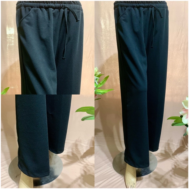 Celana Kulot Jumbo Bahan Kulit Jeruk Termurah