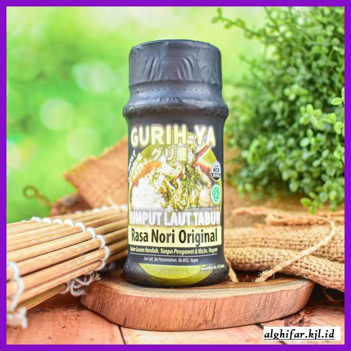 

gnidderdsaus- gurih-ya seaweed seasoning -asliiiiii.