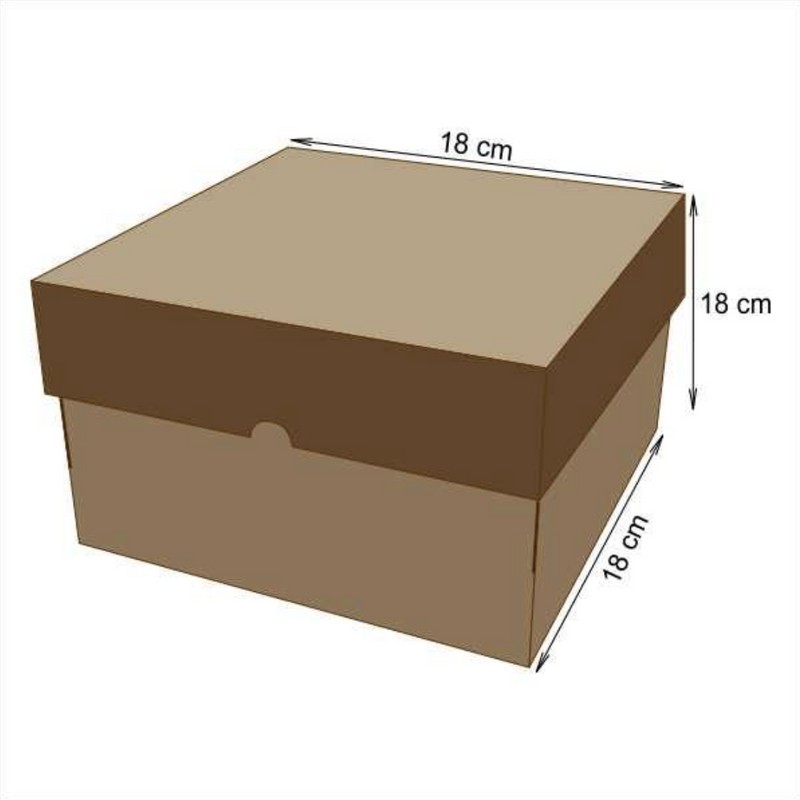 

Katalogkardus 18x18x18 20PCS Kotak Kardus Packaging Kue Tart Karton Box