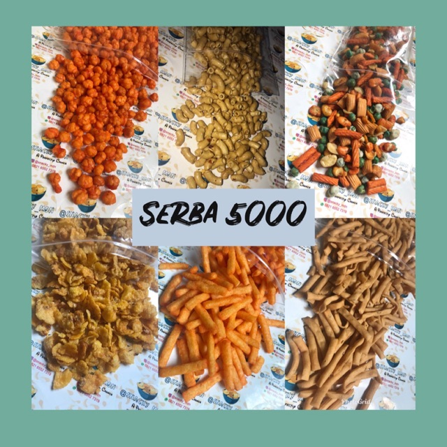 

SNACK SERBA LIMA RIBU / SNACK SERBA GOCENG | SNACK SERBA 5 RIBU BATCH 1