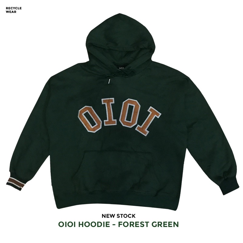 Hoodie OIOI green forest - Brand Korea
