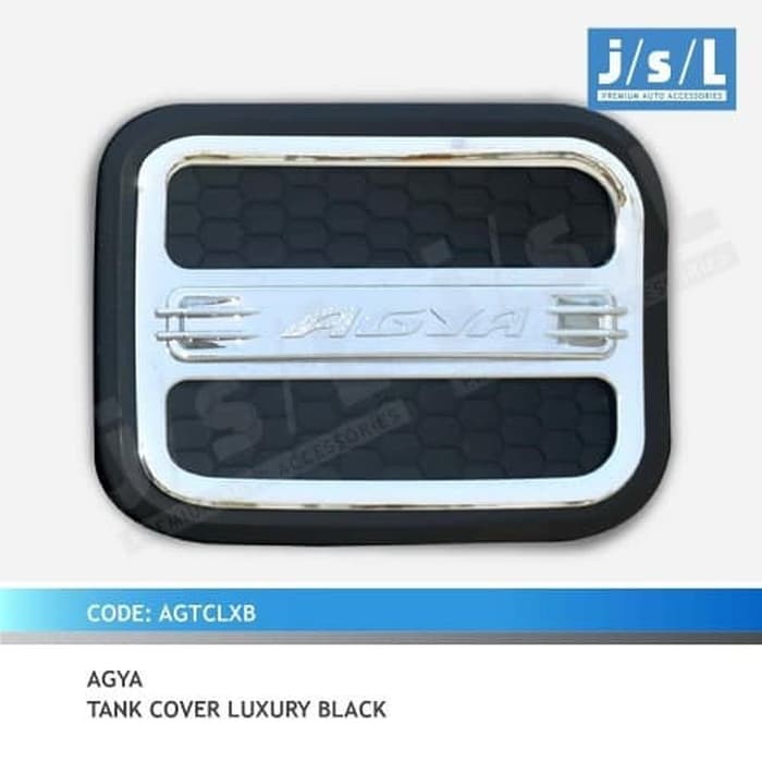 Tank Cover Agya Luxury Black