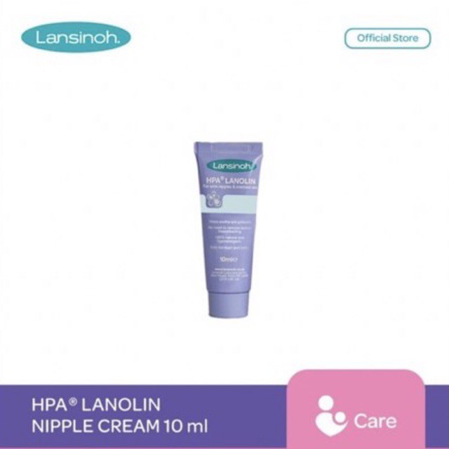 Lansinoh HPA Lanolin Nipple Cream 10mg - Krim Puting Susu Ibu Menyusui