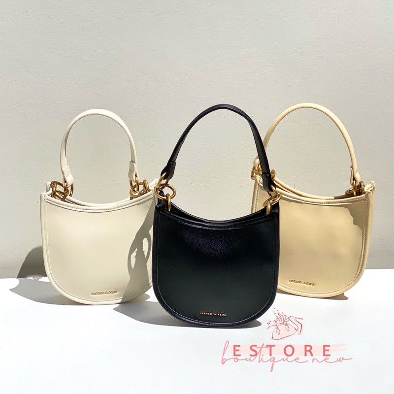 Tas Wanita Ring Detail Hobo Bag
