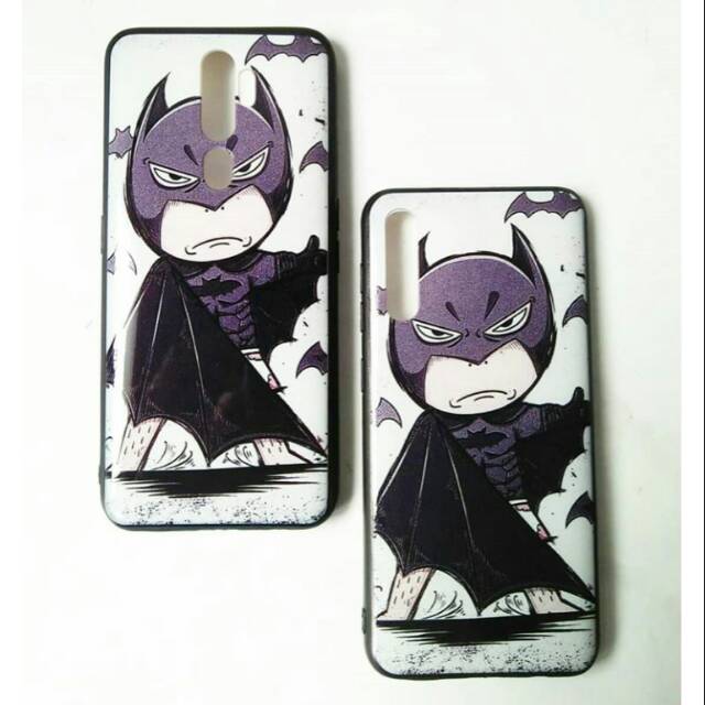 Case tpu glass Xmen Batman -a50 a50s a1k realmec2 a52020 a92020 s1pro y19 y15 y17 y12 iphone11