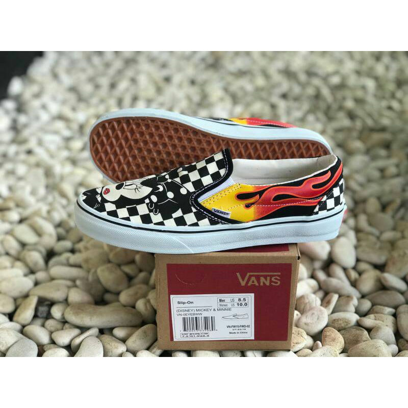 Obral Vans Premium Slip On Mickey X Minnie  Disney