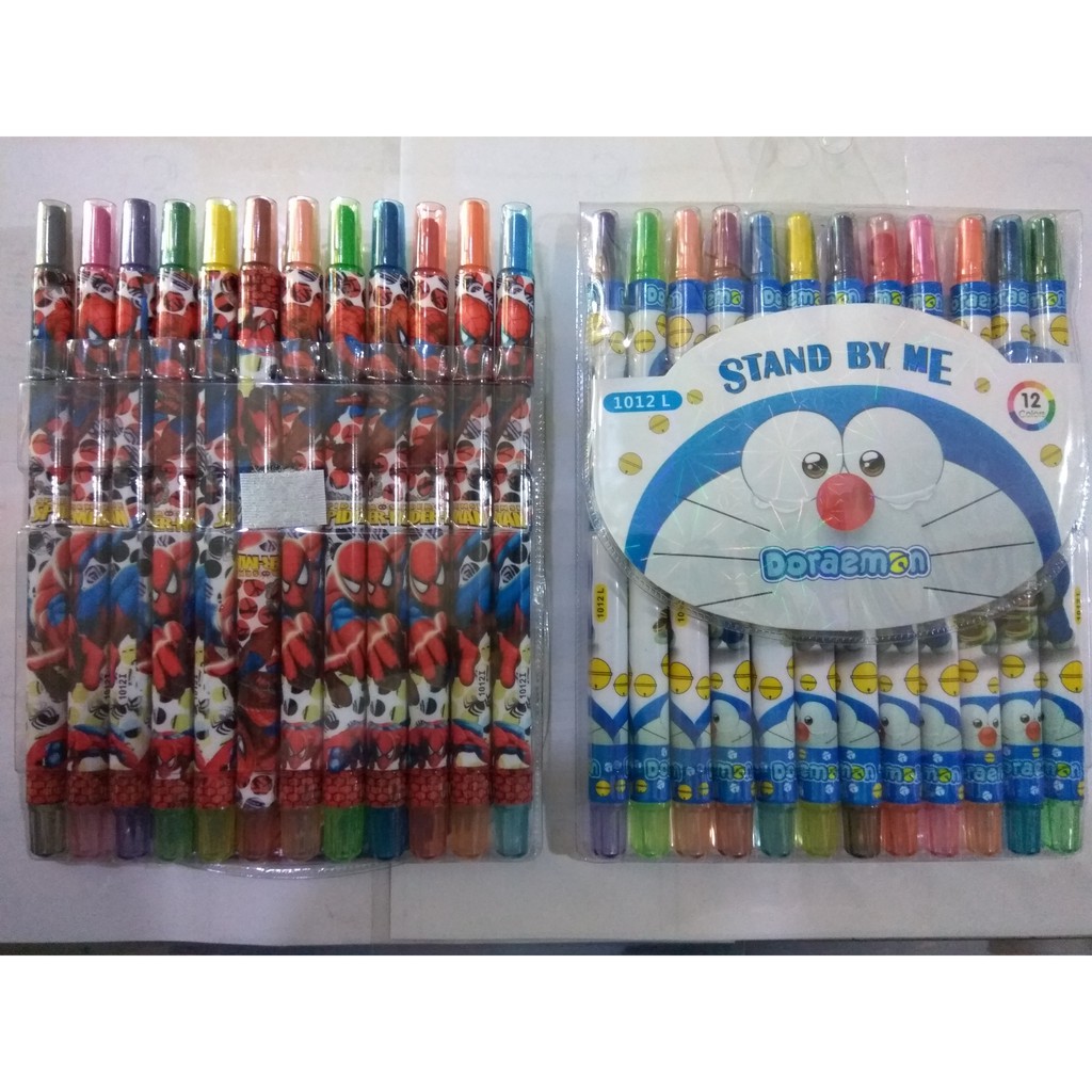 

Crayon putar 12 warna besar