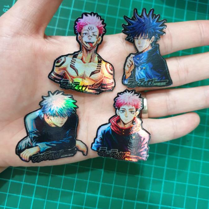 

Segera Miliki Sticker Hologram Anime - Jujutsu Kaisen - 4Pcs Murah