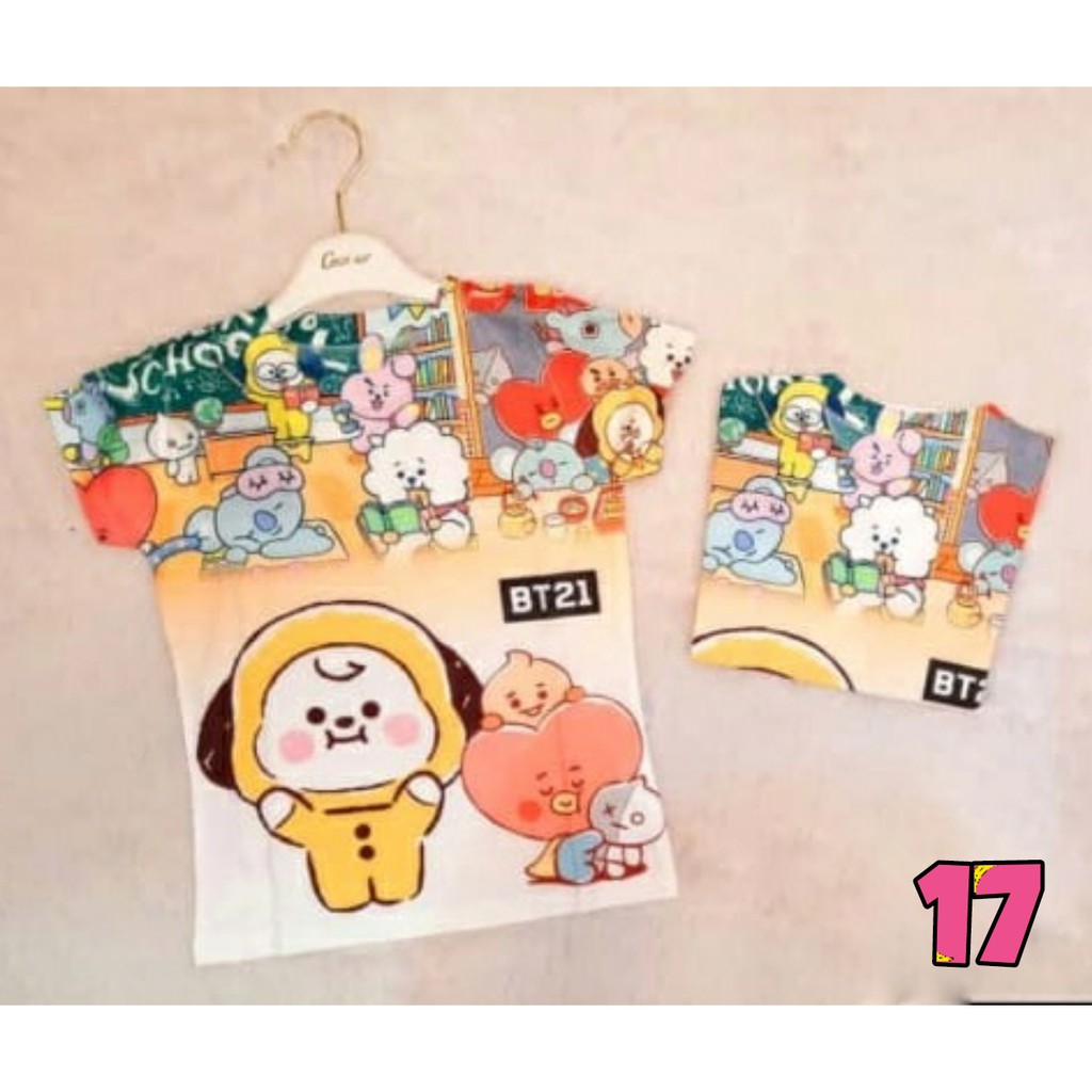 Coco Ice Kaos Anak BT21 BTS