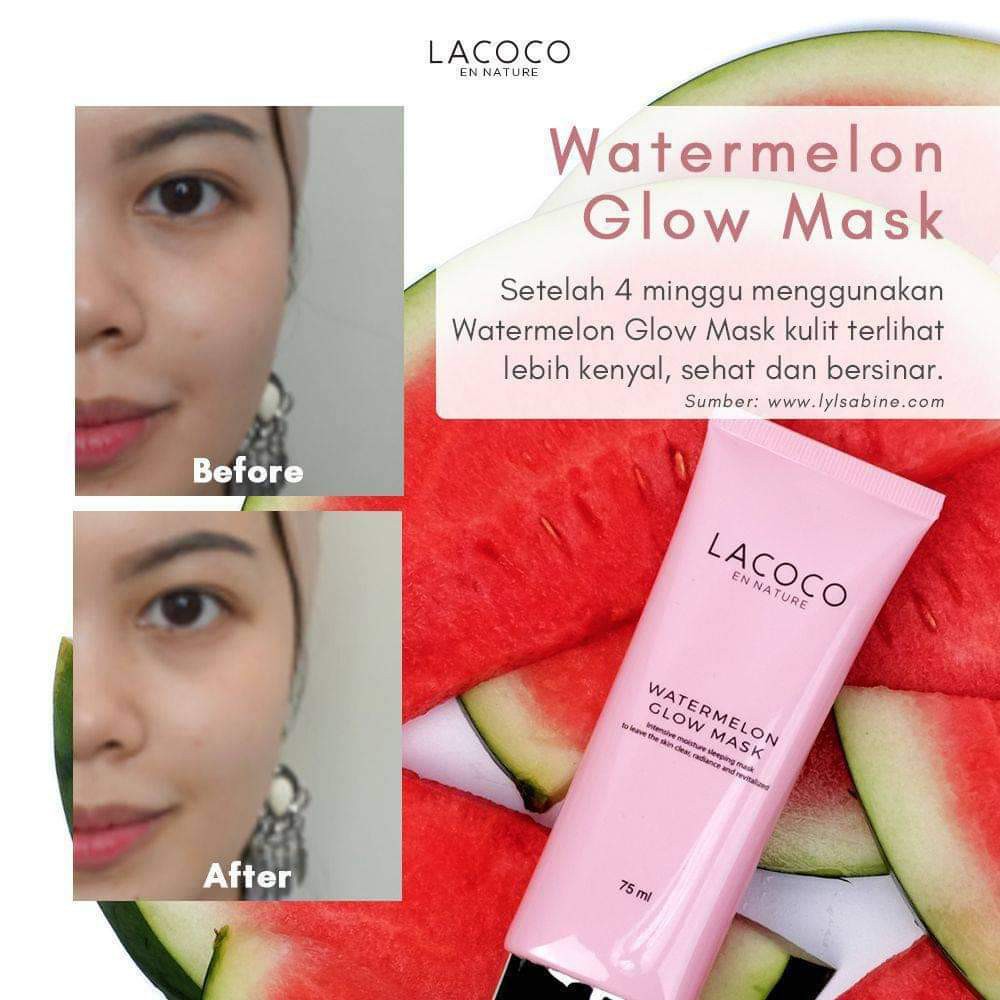 LACOCO Watermelon Mask/ Amazonian Charcoal/ Aloe Vera Mist/ Cos Vie/ Ultimate Golden Facial Foam ORI