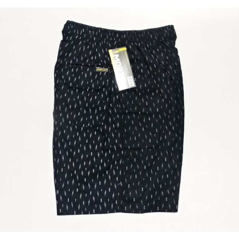 Celana Morton (+/-50cm) Pria & Wanita / Celana Santai Corak Liris Liris / Celana Bahan Katun Premium