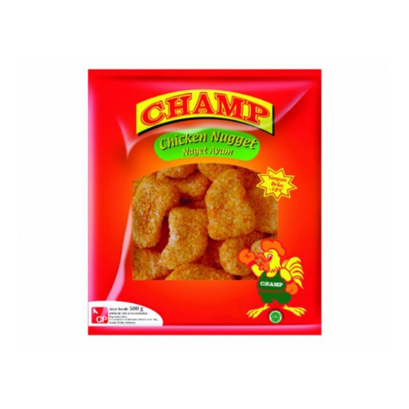 

Champ Chicken Nugget 250gr / Naget Ayam / Chicken Nugget / Naget Murah