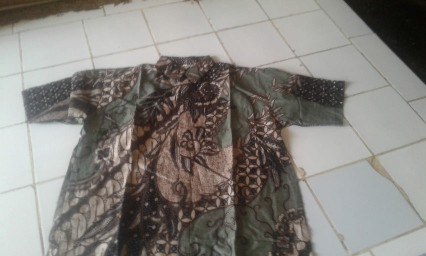 Bswart Batik Hrb026 Kenongo Hem Pendek Padi Pekalongan M L Xl Batik Pria Murah Modern Grosir