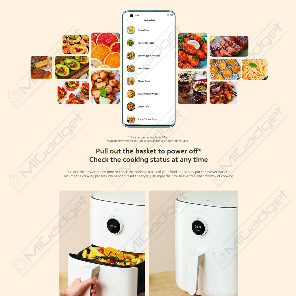 Xiaomi Smart Air Fryer 3.5L - Penggorengan Tanpa Minyak