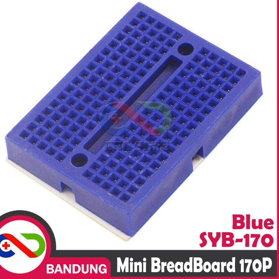 F⚡ASH SALE BREADBOARD SYB-170 MINI SOLDERLESS 170 170P BIRU BLUE