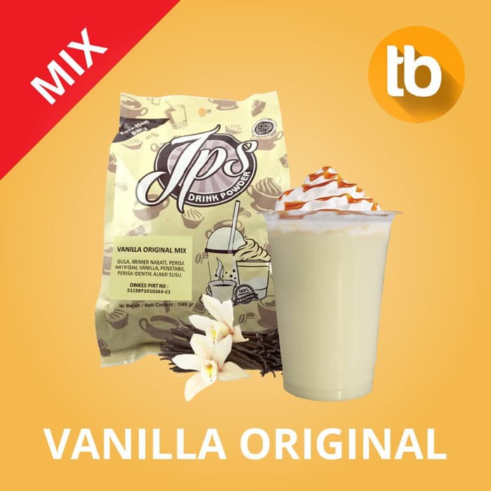 

JPS Bubuk Vanilla Original Mix (Bubuk minuman dan makanan)
