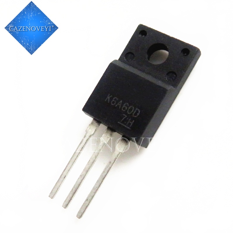 10pcs Ic Tk6A60D Tk6A60 K6A60D To-220F 6a 600v