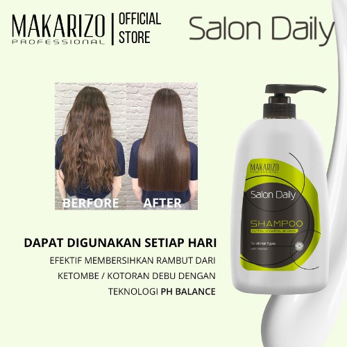 Makarizo Professional Salon Daily Professional Shampoo &amp; Conditioner Pump Bottle 950ml