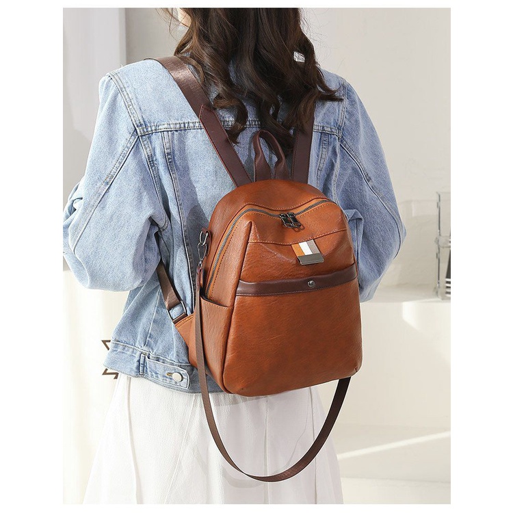 201903 Tas Punggung Cewek Ransel Wanita Import Backpack Cewe Impor (1 KG MUAT 2) LT2153 EL6647