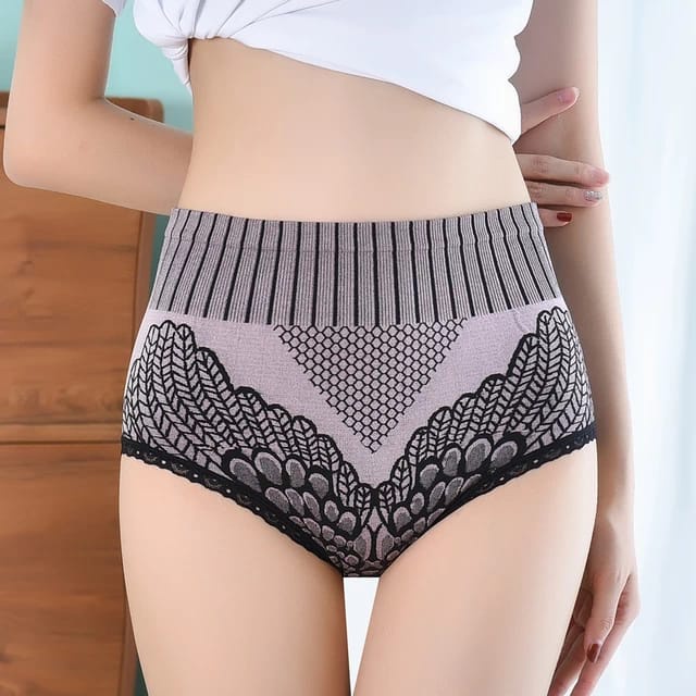 Tmall88 Celana Dalam Wanita Pinggang Tinggi Pakaian Dalam Wanita Tubuh Pelangsing