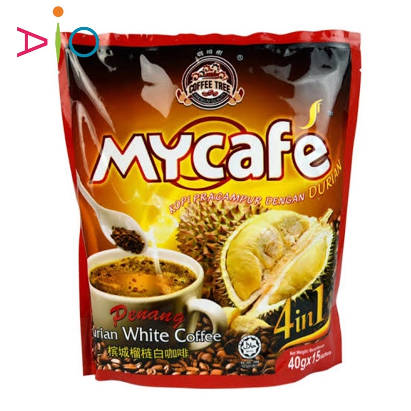 Coffee Tree Penang White Coffee | MyCafe Durian White Coffee | Kopi Penang Teh Tarik