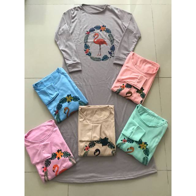 GROSIR GAMIS BABYTERRY Flaminggo. KHUSUS GROSIR HARGA TERMURAH..