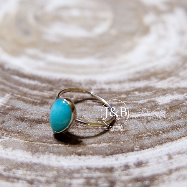 Ring stone new tear amazonite