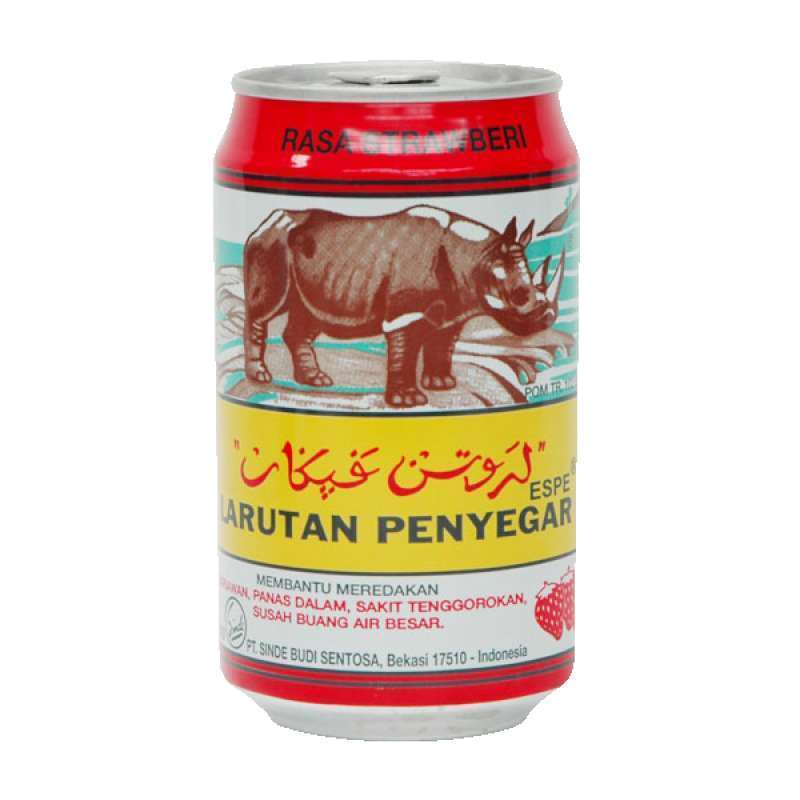 

Larutan cap badak Strawbery 320 ml