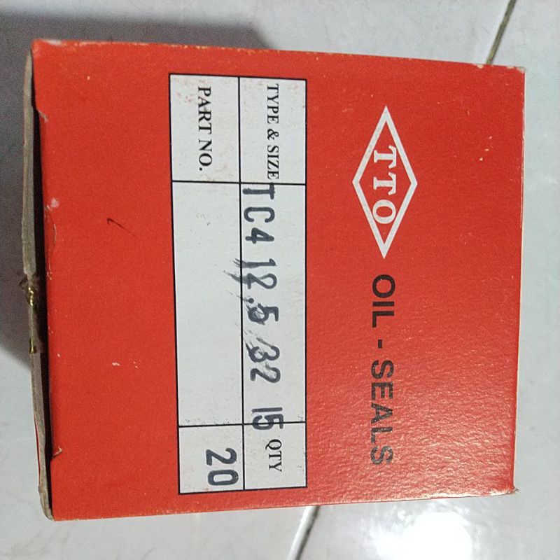 tto 12.5 32 15 seal skok tabung dll