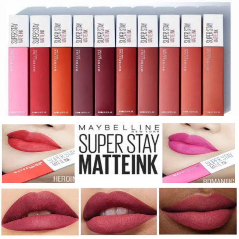 Lipcream  Mybeline Superstay Matteink Waterproof-5ml