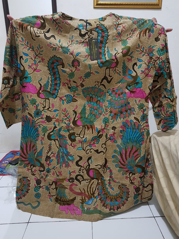Atasan Batik Jumbo - Batik Couple - Batik Seragam Kerja - Batik Jumbo Wanita - Batik Jumbo Pria -set