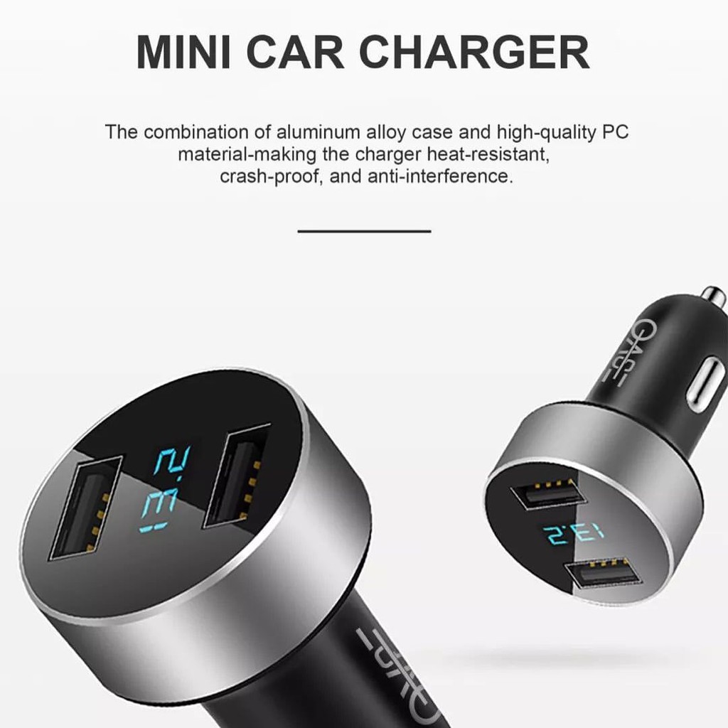 OASE CAR CHARGER 4.8 A Model C6 Garansi Resmi