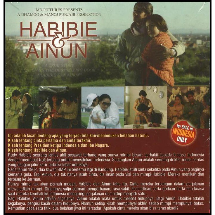 (Promo) Habibie Ainun Dvd Original