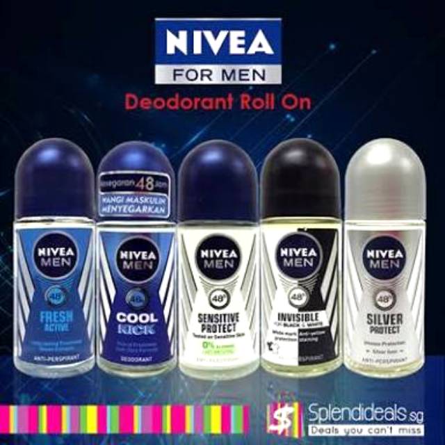 Nivea Deodorant Roll On Pria 50ml