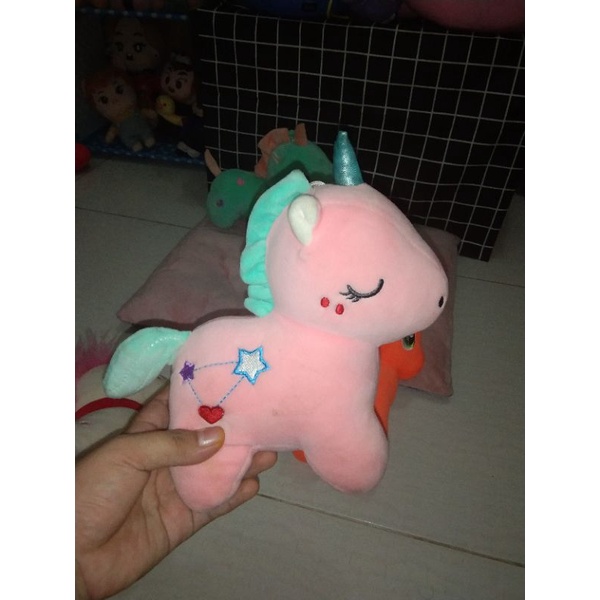 (boneka pl) Unicorn pink no brand
