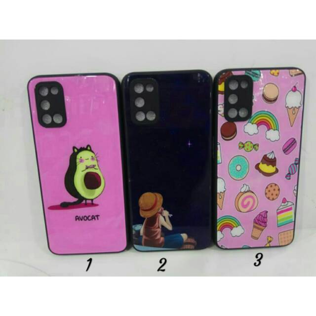 BACK CASE GLASS ENJOY EVERY MOMENT OPPO A52 2020