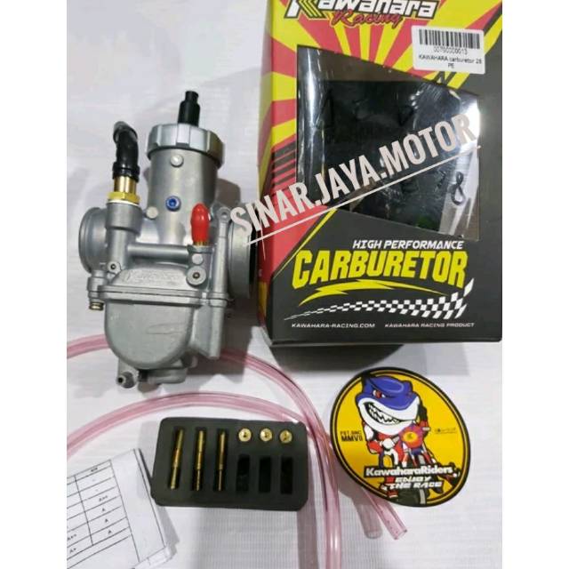 Karburator pe 28 kawahara plus pj mj pilot jet maen jet original kawahara