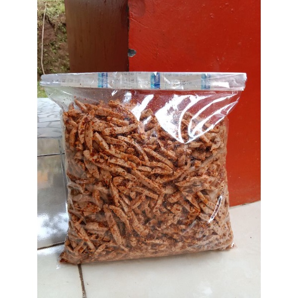 

Basreng Kering Daun jeruk 1kg Cabai asli 100%