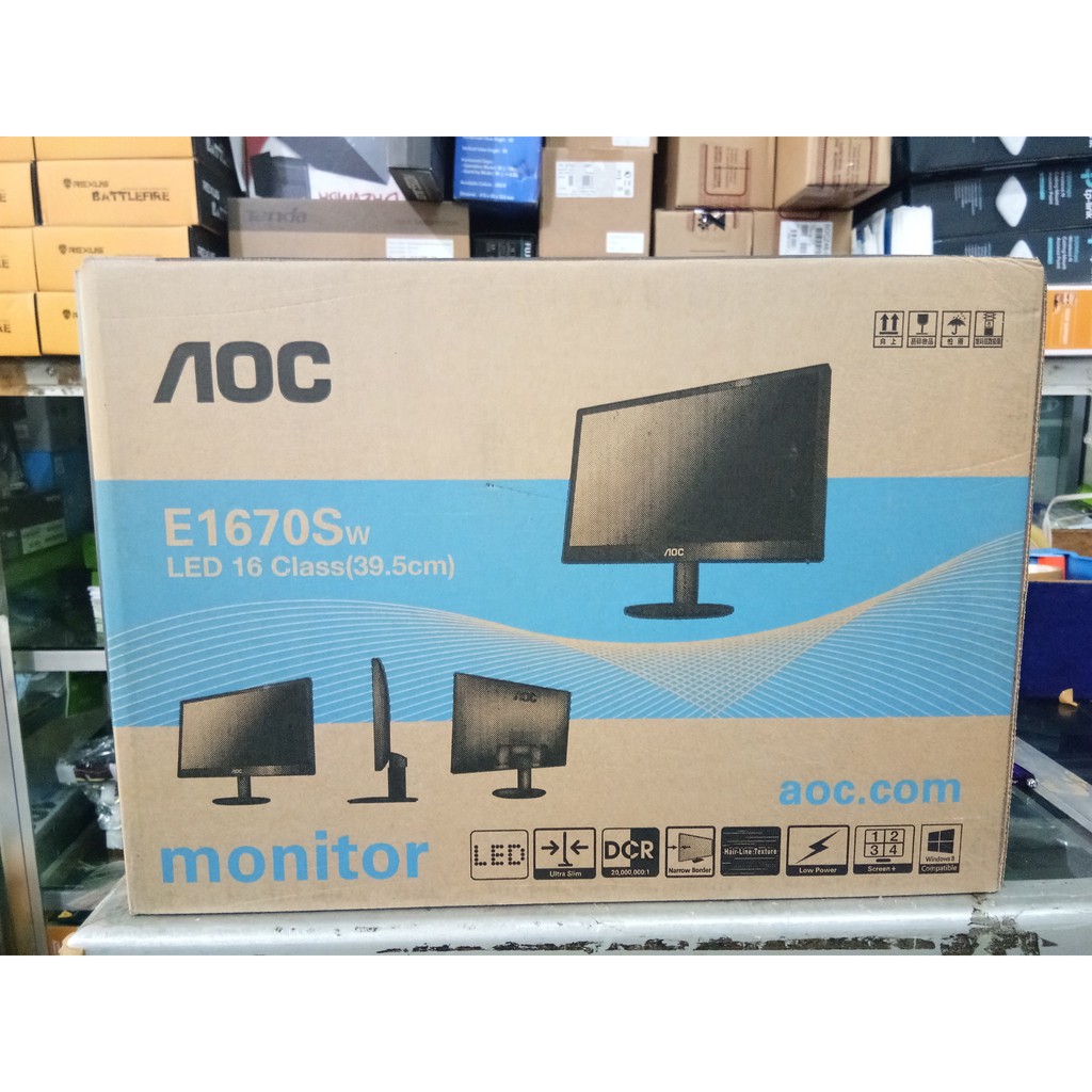 Monitor LED AOC E1670Sw