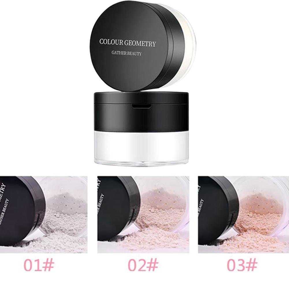 LAMEILA 5067 COLOUR GEOMETRY LOOSE POWDER / BEDAK TABUR KONTROL MINYAK DAN HALUS