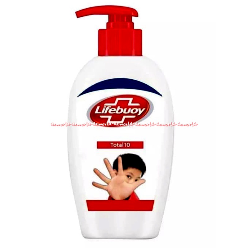 Lifebouy Antibacterial 200ml Total 10 Sabun Cuci Tangan Life Bouy Hand Wash Handwash