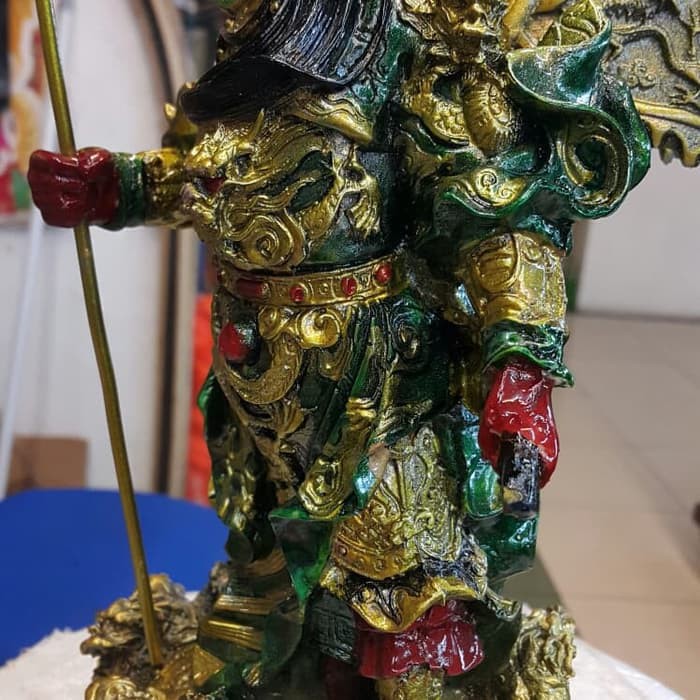Ready Patung Kimsin Dewa Kwan Kong Warna Shopee Indonesia