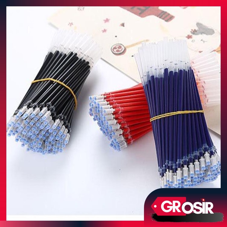 Grosir - S601 Refill Tinta Pulpen Cair / Tinta Pena Cair Biru Hitam Merah /  Alat Tulis Sekolah